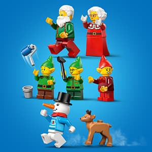Christmas Advent Calendar for Kids, Building Toy, Boys & Girls, Ages 5+, Holiday Family Activity, 6 Minifigures, 252 pieces LEGO City Advent Calendar 2026 60510 B0G5QJP2BW