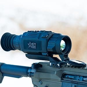 AGM Global Vision Rattler V2 Thermal Imaging Rifle Scope for Hunting. High Resolution Thermal Scope with High Sensitivity Thermal Optics IR Vision riflescope. Waterproof & Durable Design