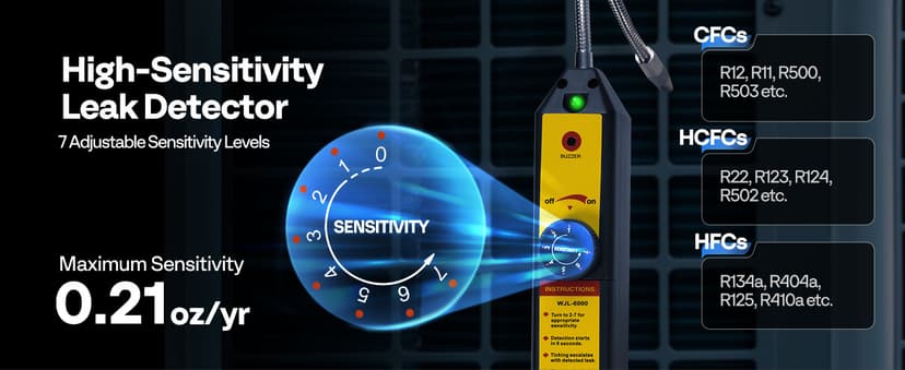 VIVOHOME 110V 1/3 HP 4CFM Single Stage Rotary Vane Air Vacuum Pump and R134a AC Manifold Gauge Set Kit with Leak Detector Carry Bag for HVAC Air Conditioning Refrigeration Recharging ETL Listed