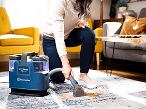 Vacmaster SCB301 400 Series Portable Carpet & Upholstery Spot Cleaner Machine, 15Kpa Power Suction with Versatile Tools for Pets, Area Rugs and Couches