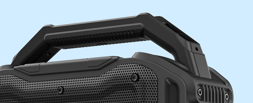 Speakers Bluetooth Wireless: 80W(Peak) Loud Speaker with Bass, 20H Playtime, IPX6 Waterproof, Large Jobsite Speakers for Work, Outdoor, Workshop, Garage, Portable Speaker with TWS (Black)