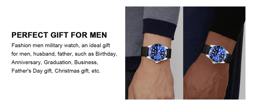 LN LENQIN Mens Watches Stainless Steel Waterproof Analog Quartz Watch for Men with Date Luminous Fashion Wristwatch