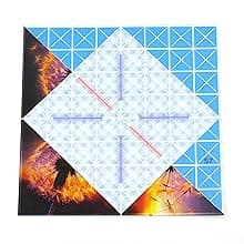 FOLDOLOGY - The Origami Puzzle Game! Brain Teasers for Tweens, Teens & Adults | Travel Game, Hands-On STEM Toy, Stocking Stuffer, Gift for Ages 10+ | Fold the Paper, Complete the Picture | 100 Puzzles