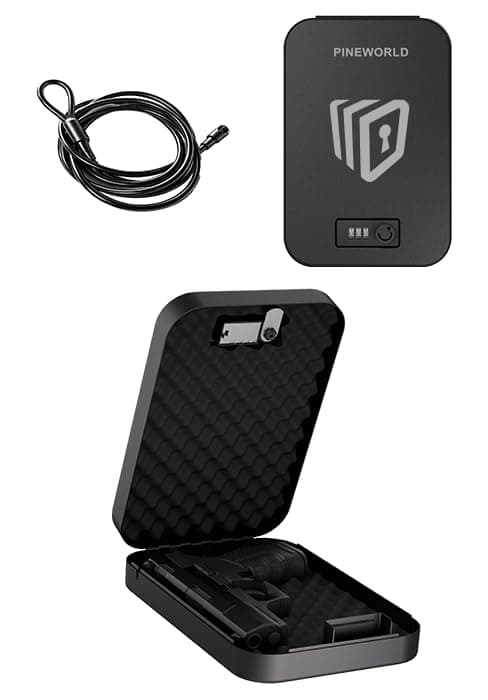 Interior Light Emergency Power Supply Voice Navigation Mute Mode, With Cable For Home, Nightstand, Car,Travel. Nice Gift PINEWORLD Biometric Fingerprint Handgun Safe with Raised Backlit Keypad&Key B0CD7BJF1H