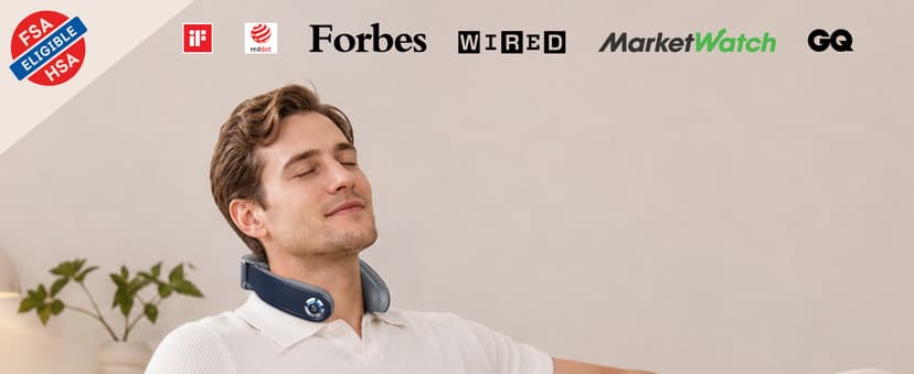 HSA Eligible Heat and Vibration Cordless Travel Massager, Birthday Gifts Foldable Neck Massager for Office Home Car Travel SKG FSA G7 Pro Fold Neck Massager for Strain Relief Deep Tissue B0CR5YHBVC