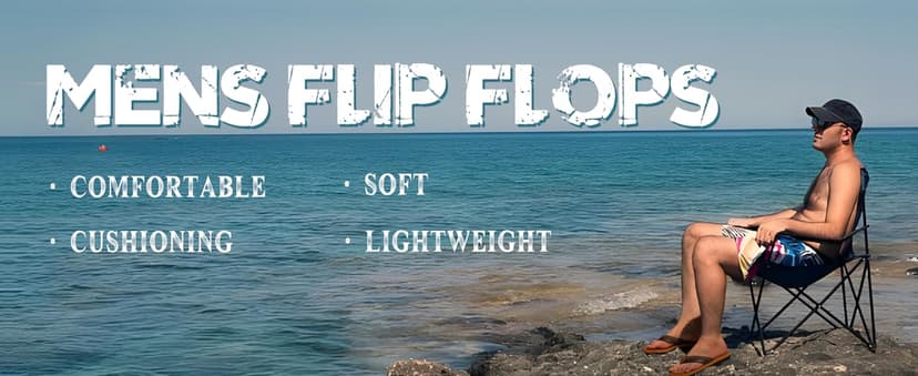 KuaiLu Men's Yoga Mat Leather Flip Flops with Arch Support Comfortable Cushion Walking Thong Sandals Slip On Indoor Outdoor