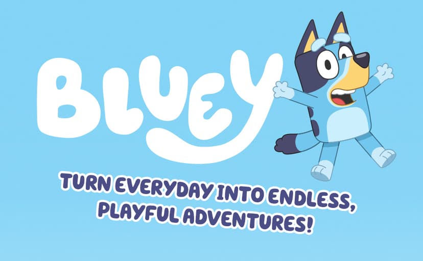 Bluey Shopping List Game, Join Bluey, Bingo, Bandit & Chilli On A Fun Supermarket Adventure, Race to Fill Your Trolley in This Fun Memory and Matching Game, for Ages 3+, 2-4 Players