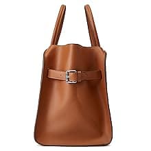 Yafirgeer Vegan Leather Tote Bags for Women Large Tote Retro Top-handle Bag Trendy Work Bag PU Leather Purses