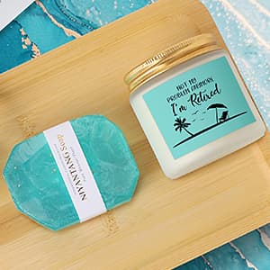 Retirement Gifts for Woman 2025, Happy Cool Retirement Gifts for Women Coworker, Teacher, Boss, Nurse, Friends, Mom, Retirees, Retired Free and Fabulous Funny Retirement Spa Gifts Basket, 8 pcs