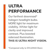 SYLVANIA - 9006 XtraVision Halogen Headlight Bulb - High-Performance Car Headlight - Replacement Halogen Light - For Automotive - 2 Bulbs