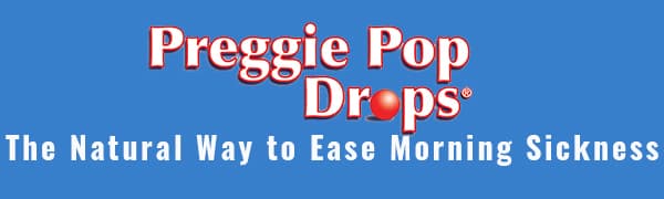 Preggie Pop Drops Morning Sickness Relief for Pregnant Women. Assorted Yummy Candy Drops for Pregnancy. 48 Count