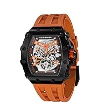 BENYAR BY BENYAR Watch for Men Analog Quartz Chronograph Waterproof Luminous Designer Mens Wrist Watches Business Work Sport Casual Dress Watch with Silicone Strap Elegant Gifts for Men