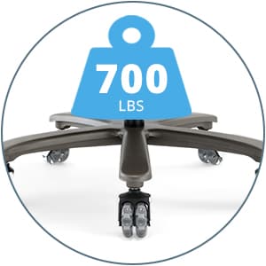 Big and Tall Office Chair 700lbs- Large High Back Executive Computer Desk Chair with 3D Flip-Up Arms, Adjustable Lumbar Support, Extra Wide Plus Size Seat, Heavy Duty Metal Base & Quiet Rubber Wheels