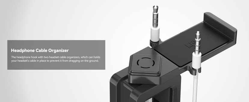 KDD Headset Stand with Charging Station - Detachable Controller Holder with 9 Light Modes - Rotatable Headphone Hanger with USB A&C Charger Ports - Earphone Hook for PC Gaming Accessories Storage B0DGGH8KN1