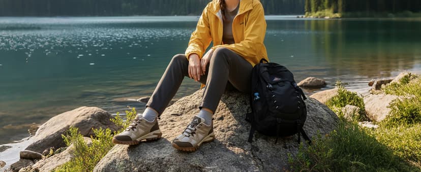 CC-Los Women's Lightweight Waterproof Hiking Shoes for Walking, Outdoor & Climbing Size 5.5-11