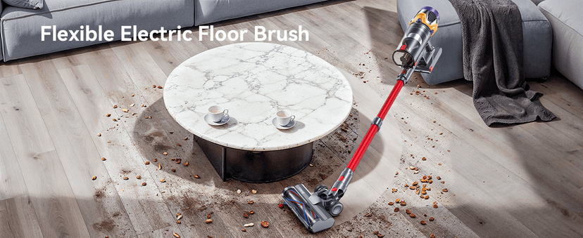 Cordless Vacuum Cleaner, Upgraded 55KPA 650W 70Mins Stick Vacuum with Hurricane Mode, Self-Standing, Touch Screen, 1.8L Dust Cup, Anti-tangle Wireless Vacumm, Vacuum Cleaners for Home/Pet Hair/Carpets