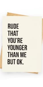 Funny Birthday Card & Gifts for Husband Boyfriend Him, Happy Anniversary Card & Gifts, Valentine Day