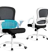 TRALT Ergonomic Office Chair - Comfy Desk Chair with Back Support, Home Office Desk Chairs, Computer Chair, 330lbs Wide Seat Big and Tall Office Chair for Executives (Grey)