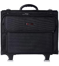 Alpine Swiss Mens Briefcase | Expandable Genuine Leather Attache Briefcase For Men | Dual Combination Lock Business Case