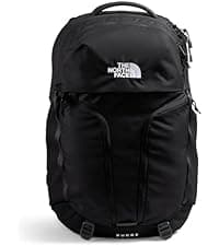 The North Face Women's Jester Everyday Laptop Backpack - Commuter Travel Bag, Laptop Sleeve, Water-Repellent, Pink Moss, One Size