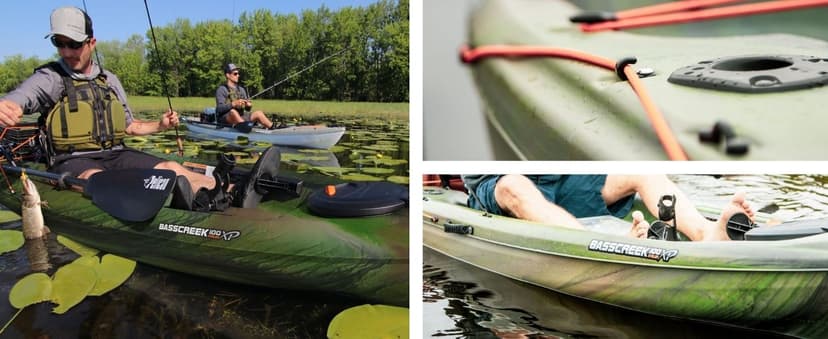 Pelican Sit-on-top Fishing Kayak Kayak 10 Feet Lightweight one Person Kayak Perfect for Fishing