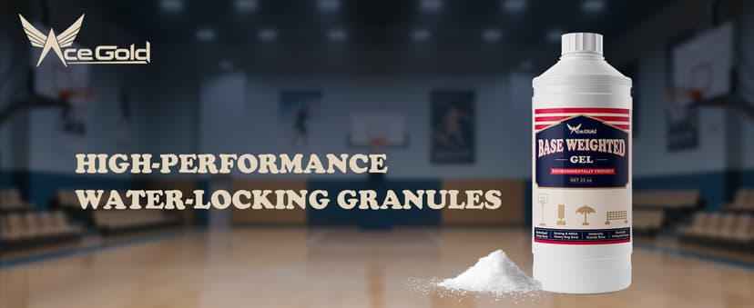 AceGold Sand & Sand Bag Alternative Polymer | Base Weighted Gel Replaces 625 lbs. Sandbags to Anchor Portable Basketball Hoops, Umbrellas, Pool Hoops & Items with a Base from Falling | 25oz