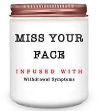 Homsolver Birthday Gifts for Women, Funny Friendship Gift for Best Friend - My Last Nerve Lavender Candle - Unique Birthday Gifts for Women, Her, Mom, BFF, Sister