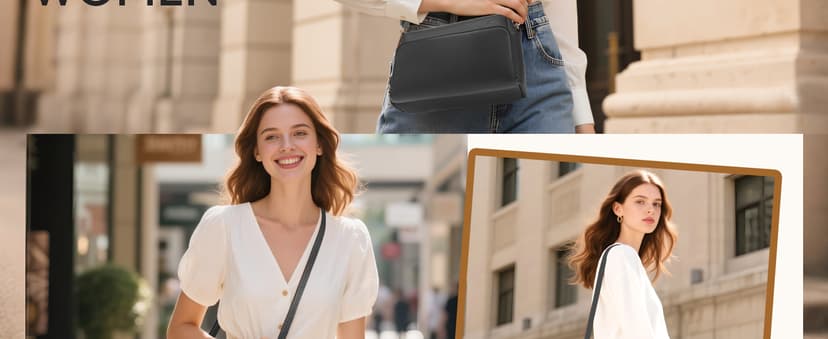 FYY Small Crossbody Bags for Women Vegan Leather Crossbody Purses for Women Travel with Adjustable Shoulder Strap