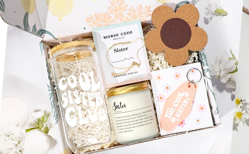 Sister Birthday Gifts, Sisters Gifts from Sisters, Cool Best Birthday Gift, Mother's Day, Christmas Gift for Little & Big Sister