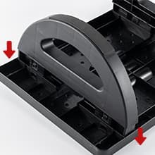 CasaZenith Foot Rest for Under Desk at Work - Ergonomic Foot Stools for Under Office Desk - Rocking Footrest with Roller Massager - Leg Rest for Chair, Computer Gaming -13" L x 9.6" W x 5" H