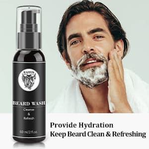 Mens Gifts - Beard Kit with Oil, Balm, Brush, Comb, Scissors, E-book, Outfits Men's Grooming Routine, Anniversary & Birthday Gifts for Men, Him, Husband, Boyfriend, Son, Male Friend, Brother, Dad