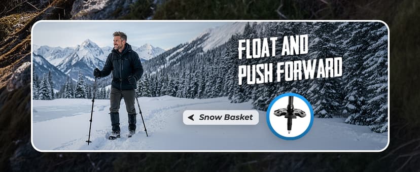 TrailBuddy 3K Carbon Fiber Hiking Poles - Collapsible Lightweight Trekking Poles for Hiking - Adjustable Walking Sticks for Women, Men, Seniors with All-Terrain Tips, Baskets & EVA Grips