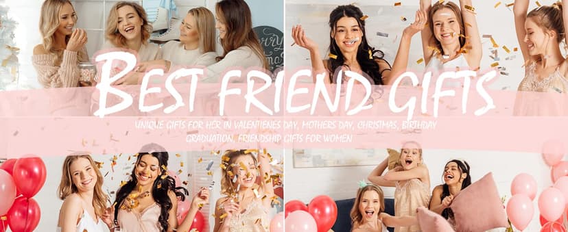 Best Friend Birthday Gifts for Women, Friendship Gifts for Women, Unique Birthday Gift Ideas for Her, Friends Female, Besties, BFF Ceramic Marble Coffee Mug Gift Box Printed Gold 14 oz