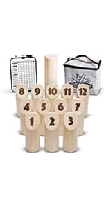 GoSports Football & Baseball Toss Games Available in Football Red Zone Challenge or Baseball Pro Pitch Challenge Choose Between Backyard Toss or Door Hang Targets