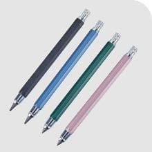 Outus 3 Pcs 5.6 mm Lead Holder Mechanical Pencils Sketch up Automatic Clutch Graphite Pencil with Built-in Sharpener Lead Pencil For Construction, Draft Drawing, Crafting, Art Sketching(Black)