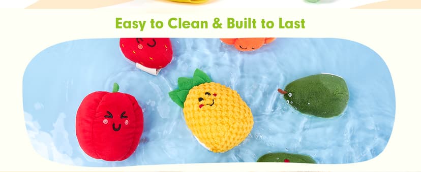 Color Sorting Play Food with Textures, Crinkle, Rattle, 6-12 Month Baby Toys 1 Year Old Boy Gifts One Year Old Girl Birthday hahaland Baby Sensory Toys Montessori Toys 1 Year Old Fruit Vegetable 16PCs B0DMVXR942