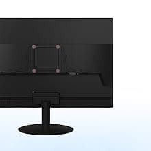 SKitphrati 20" PC Monitor 1600x900 75Hz 5MS HDMI Monitor LED Viewing Angle 95° (Horizontal) with HDMI VGA Input, 76% sRGB, VESA Wall Mount, TN Panel, Black