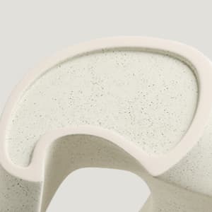 White Vases for Decor, Heart Shaped Ceramic Vase Set of 2, Nordic Heart Shaped Vases, Minimalist Decorative Vase for Table Centerpiece Wedding Dining Living Room Office House Decoration