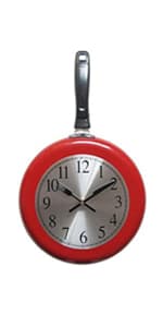 Timelike Kitchen Wall Clock, 3D Removable Modern Creative Cutlery Kitchen Spoon Fork Wall Clock Mirror Wall Decal Wall Sticker Room Home Decoration