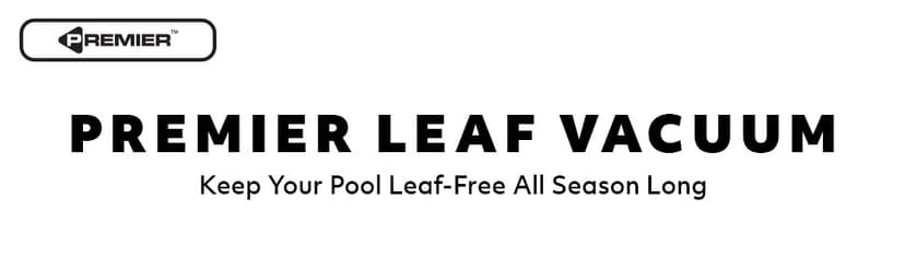 Poolmaster 28316 Swimming Pool Leaf Vacuum, Premier Collection