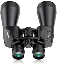10-30x50 Zoom Binoculars for Adults, High Powered Military Binoculars for Bird Watching Traveling Hunting Concerts with Large View,BAK4,FMC Lens,Clear Low Light Vision at Night