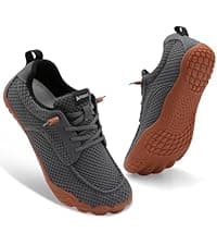 Spesoul Winter Boots for Women Waterproof Snow Boots Fuzzy Zero Drop Winter Shoes Slip On Ankle Booties for Outdoor Walking