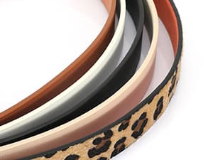 VONMELLI 2 Pack Women's Leather Belts for Jeans Dresses Fashion Gold Buckle Ladies Belt