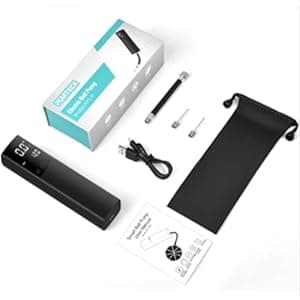 Pumteck Electric Ball Pump, Smart Air Pump Portable Fast Ball Inflation with Precise Pressure Gauge and Digital LCD Display for Football Basketball Volleyball Football (2 Pin and 1 Spout)