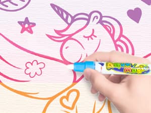Reusale Princess Color Mat, Mess-Free Coloring, Educational Doodle Toy, Kids Birthday Gifts for Age 3 4 5 6 7 8 Year Old Water Doodle Mat, Kids Drawing Toys for 3 4 5 Year Old Boys Girls Gifts B08B8TQJ3Q