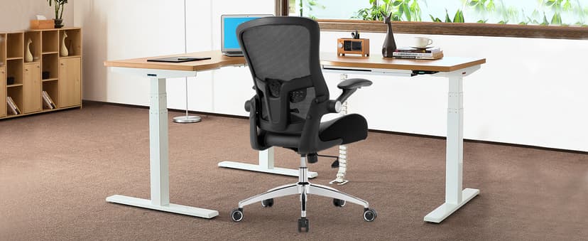 Office Chair Ergonomic Desk Chair-400lbs Big and Tall Heavy Duty, Wide & Soft 3D Modeling Foam Cushion Home Office Desk Chair with Adjustable Seat Height, Executive Computer Task Chair