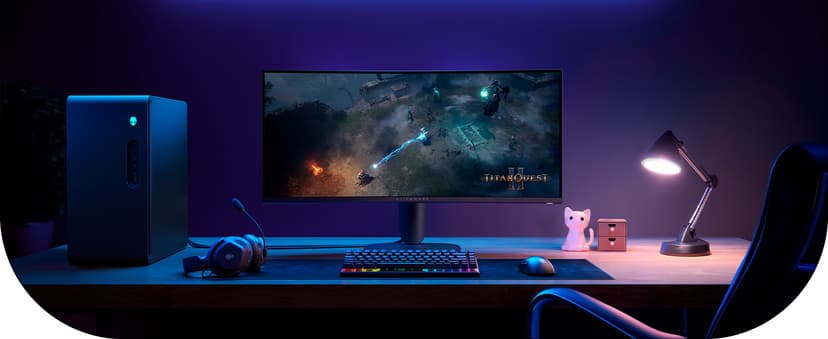 Alienware 34 Curved Gaming Monitor – AW3425DWM - 34-inch WQHD 180Hz 1ms Display, 1500R, AMD FreeSync Premium, VESA AdaptiveSync.