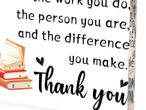 Teacher Gifts for Women,End of Year Teacher Gifts,Teacher Appreciation Gifts,Teacher Christmas Gifts,Thank You Teacher Valentines Gift,Teacher Gifts from Student Desk Home Office Decor