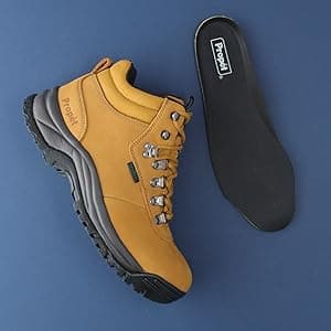 Propét Propet Mens Cliff Walker Tall Hiking Casual Boots Ankle - Black