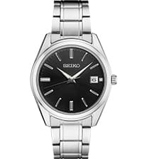 NIBOSI Men Watches Analog Quartz Stainless Steel Black Watches for Men Waterproof Business Classic Watch Fashion Minimalist Ultra Thin Wrist Watch for Work and Casual Wear